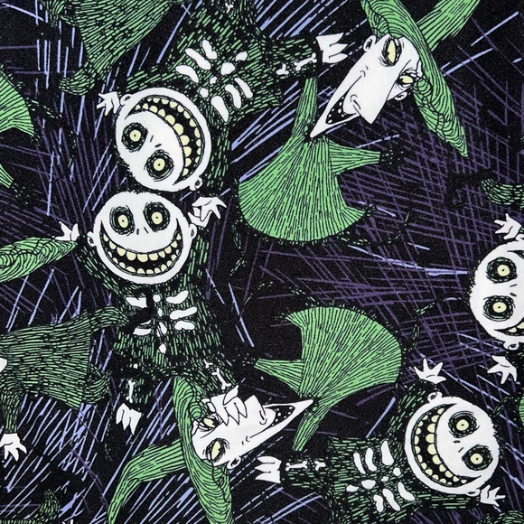 LuLaRoe | Pants & Jumpsuits | New Disney Nightmare Before Christmas Nbc ...